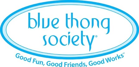 Blue Thong Society logo