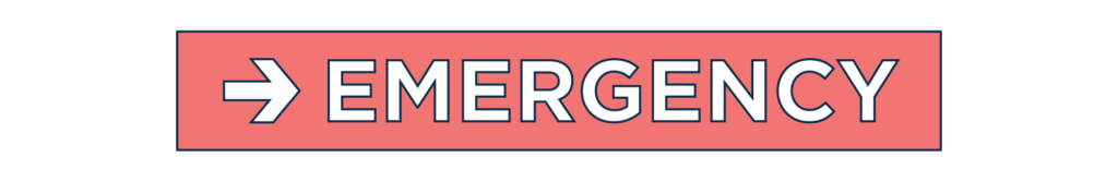 Emergency sign